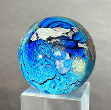 Load image into Gallery viewer, Josh Simpson Contemporary Glass: 1.5&quot; Small Possibly Inhabited Planet