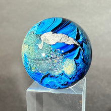 Load image into Gallery viewer, Josh Simpson Contemporary Glass: 1.5&quot; Small Possibly Inhabited Planet
