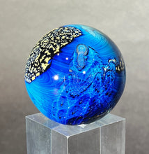 Load image into Gallery viewer, Josh Simpson Contemporary Glass: 1.5&quot; Small Possibly Inhabited Planet