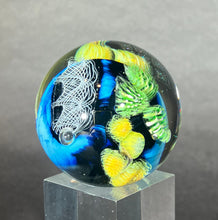 Load image into Gallery viewer, Josh Simpson Contemporary Glass: 1.75" Inhabited Planet