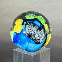 Load image into Gallery viewer, Josh Simpson Contemporary Glass: 1.75" Inhabited Planet