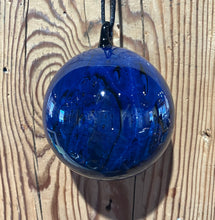 Load image into Gallery viewer, Josh Simpson Contemporary Glass: Blue New Mexico Ornament