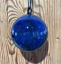 Load image into Gallery viewer, Josh Simpson Contemporary Glass: Blue New Mexico Ornament
