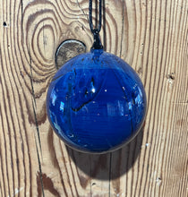 Load image into Gallery viewer, Josh Simpson Contemporary Glass: Blue New Mexico Ornament