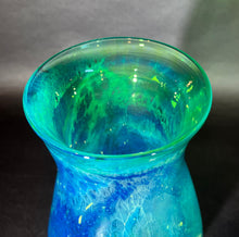 Load image into Gallery viewer, Josh Simpson Contemporary Glass: Transclucent Green with NM Vase