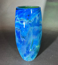 Load image into Gallery viewer, Josh Simpson Contemporary Glass: New Mexico/ Translucent Green Vase 12.2.25