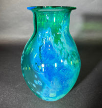 Load image into Gallery viewer, Josh Simpson Contemporary Glass: Translucent Green BNM Vase
