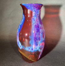 Load image into Gallery viewer, Josh Simpson Contemporary Glass: New Mexico/ Translucent Ruby Vase 12.3.25