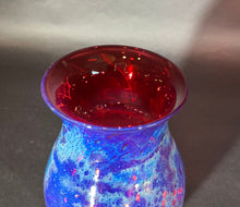 Load image into Gallery viewer, Josh Simpson Contemporary Glass: Translucent Ruby New Mexico Vase
