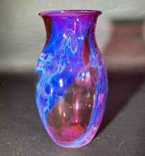 Load image into Gallery viewer, Josh Simpson Contemporary Glass: Translucent Ruby/ BNM Vase