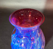 Load image into Gallery viewer, Josh Simpson Contemporary Glass: Translucent Ruby/ BNM Vase