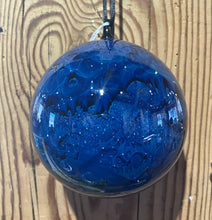 Load image into Gallery viewer, Josh Simpson Contemporary Glass: Blue New Mexico Ornament