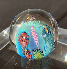 Load image into Gallery viewer, Josh Simpson Contemporary Glass: 1.5" Legacy Planet Paperweight