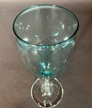 Load image into Gallery viewer, Josh Simpson Contemporary Glass: Vintage Pale Green Goblet
