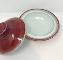 Load image into Gallery viewer, John Varner: Copper Red Covered Dish