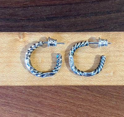 Jeanne Bennett: Heat Twist Hoops