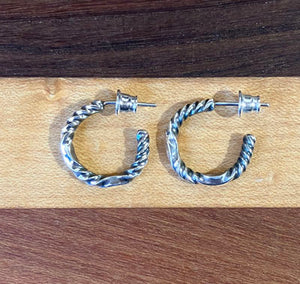 Jeanne Bennett: Heat Twist Hoops