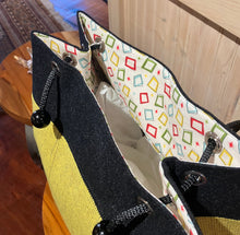 Load image into Gallery viewer, Katherine MacColl: Lemon Squares Medium Square Tote
