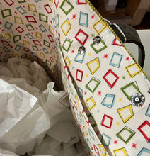 Load image into Gallery viewer, Katherine MacColl: Teal Ticking Large Tote