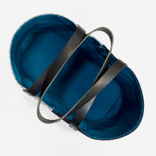 Load image into Gallery viewer, Katherine MacColl: Teal Ticking Large Tote