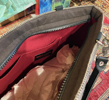 Load image into Gallery viewer, Katherine MacColl: Brown Squares Handbag