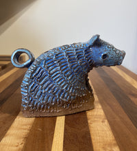 Load image into Gallery viewer, Kim Erslev: Blue Boar Toothbrush Holder