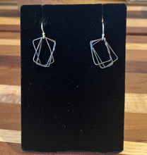 Load image into Gallery viewer, Katie Rosenblatt: Small Triple Rectangle Earrings