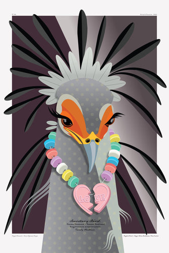 Luvfish & Slothman: Secretary Birs with Candy Necklace