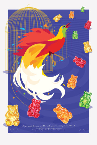 Luvfish & Slothman: Birds of Paradise wthe Gummies