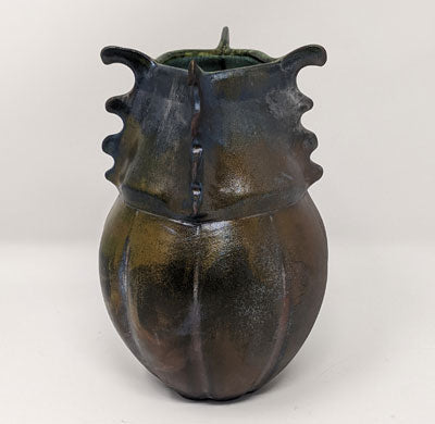 Lulu Fichter: Raku Vase