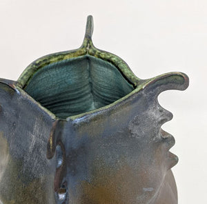Lulu Fichter: Raku Vase