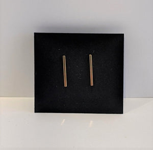 Rachel Gunnard: 14K Gold Filled Lines Earrings