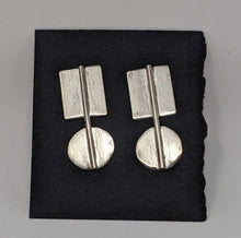 Load image into Gallery viewer, Rachel Gunnard: Modern Form Earrings, Sterling Silver