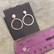 Load image into Gallery viewer, Rachel Gunnard: Silver LeWitt Earrings