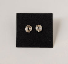Load image into Gallery viewer, Rachel Gunnard: Whorl Sterling Silver Earrings