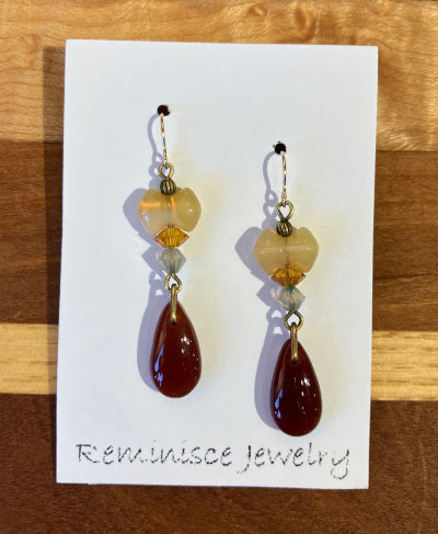 Reminisce Jewelry: Opal Earrings
