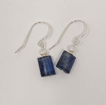 Load image into Gallery viewer, Rebecca Rose: Iolite and Pearl Earrings