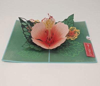 Lovepop Cards: Hibiscus Bloom Card