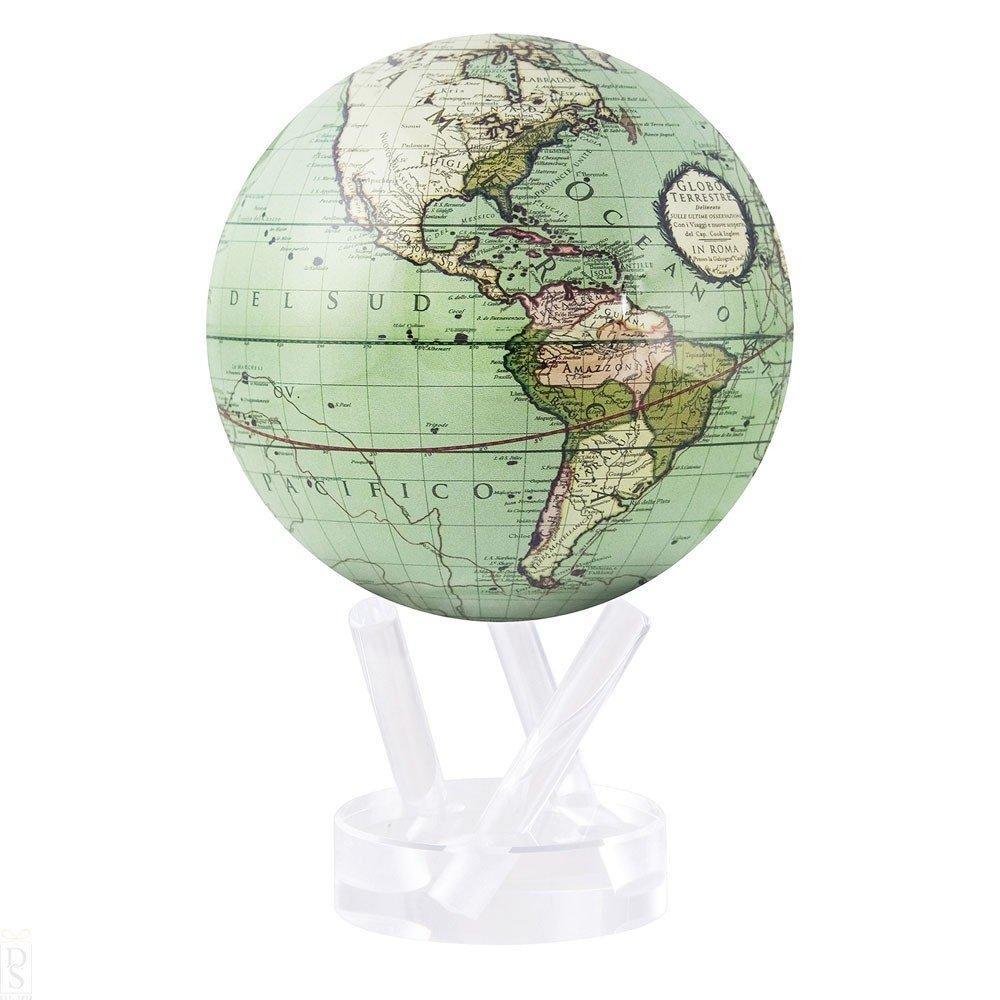 MOVA Globes: Antique Terrestrial Green Mova Globe