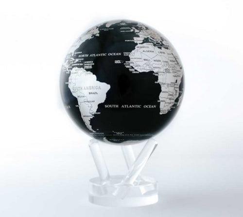 MOVA Globes: Black and Silver Mova Globe