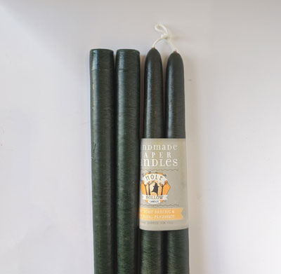 Mole Hollow Candles: Hunter Green