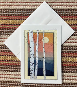 Polly French: Birch Mountain 3 Card