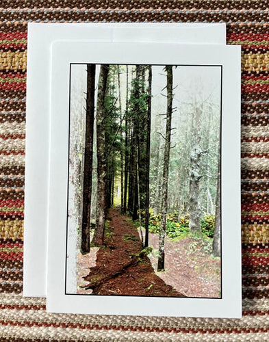Polly French: Cathedral At Victory Bog Card