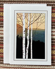 Load image into Gallery viewer, Polly French: Birches 21-5 Card