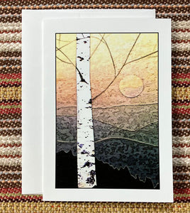 Polly French: Brich Mountain 6 Card