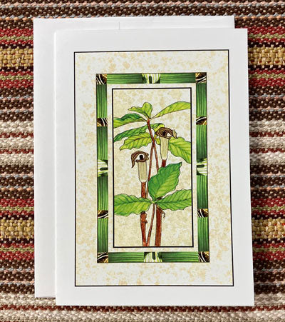 Polly French: Jack-in-th-Pulpit Card