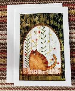 Polly French: Cat Card