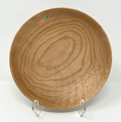 Sandy Renna: Small Oak Dish With Inlay