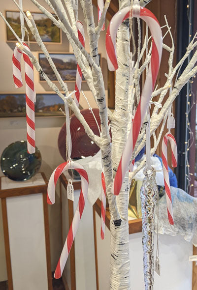 Tucker Litchfield: Candy Cane Ornament