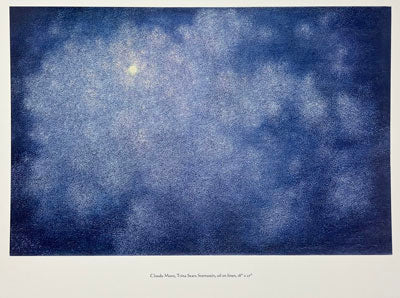 Trina Sears Sternstein: Cloudy Moon Print